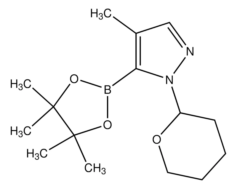 Sigma-Aldrich 4-Methyl-1-(tetrahydro-2H-pyran-2-yl)-1H-pyrazole-5-boronic acid pinacol ester