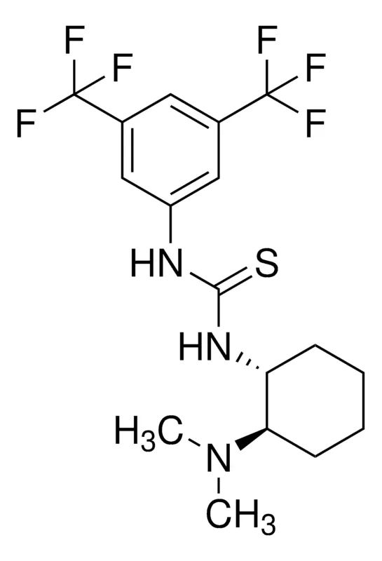 Sigma-Aldrich 1-[3,5-Bis(trifluoromethyl)phenyl]-3-[(1R,2R)-(−)-2-(dimethylamino)cyclohexyl]thiourea