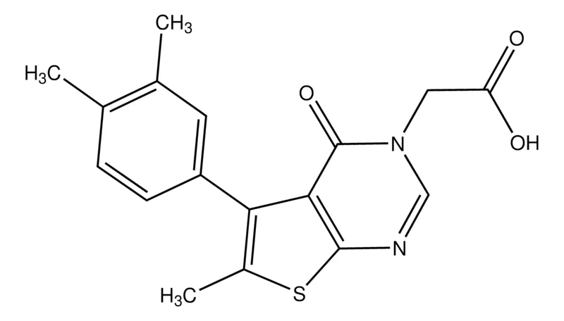 Sigma-Aldrich [5-(3,4-Dimethylphenyl)-6-Me-4-oxothieno[2,3-d]pyrimidin-3(4H)-yl]acetic acid