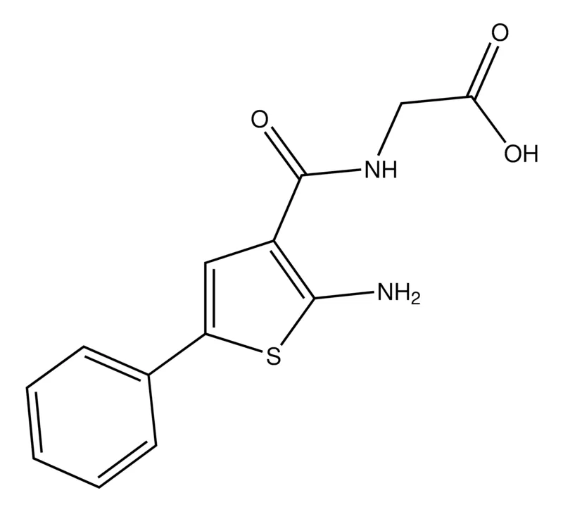 Sigma-Aldrich N-[(2-Amino-5-phenyl-3-thienyl)carbonyl]glycine