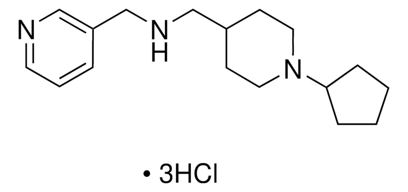 Sigma-Aldrich (1-Cyclopentyl-4-piperidinyl)-N-(3-pyridinylmethyl)methanamine trihydrochloride