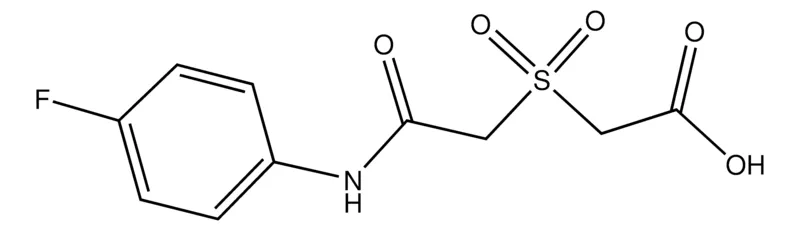 Sigma-Aldrich 2-(2-(4-Fluorophenylamino)-2-oxoethylsulfonyl)acetic acid