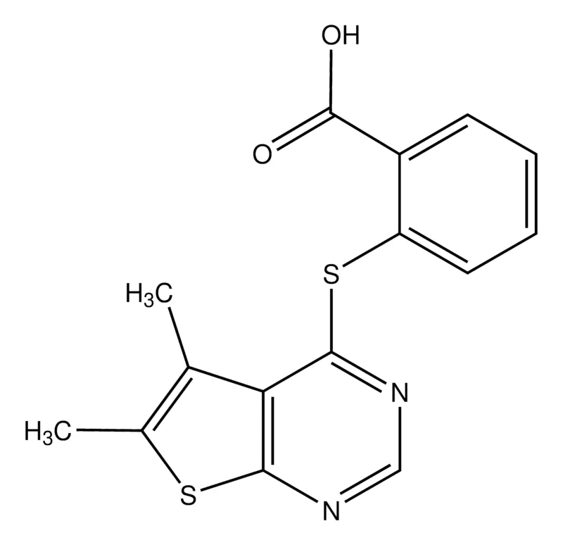 Sigma-Aldrich 2-(5,6-Dimethylthieno[2,3-d]pyrimidin-4-ylsulfanyl)benzoic acid
