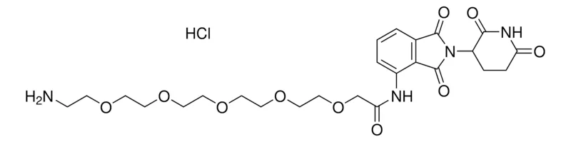 Sigma-Aldrich Pomalidomide-PEG5-NH2 hydrochloride