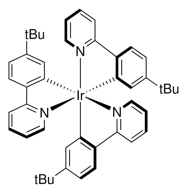Sigma-Aldrich Ir(p-tBu-ppy)3，粉末