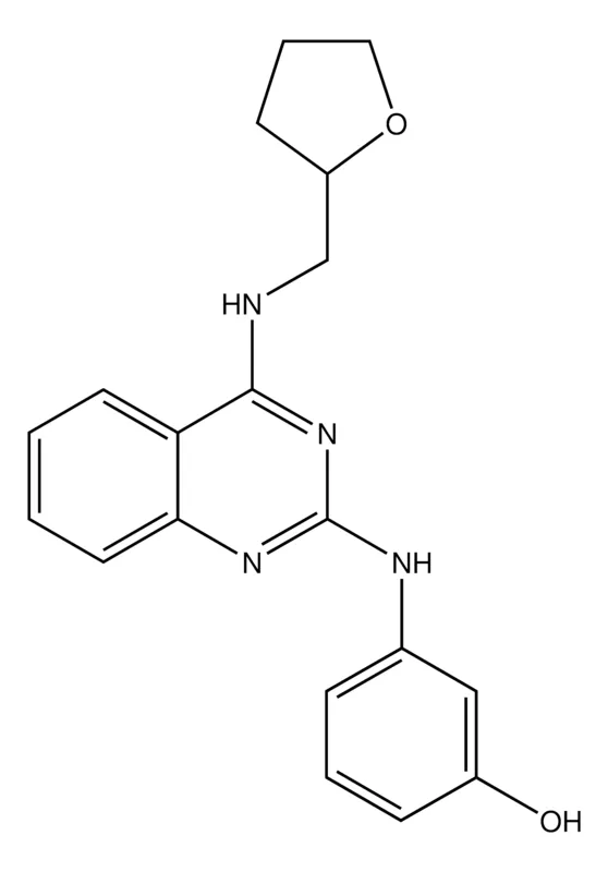 Sigma-Aldrich 3-(4-((Tetrahydrofuran-2-yl)methylamino)quinazolin-2-ylamino)phenol