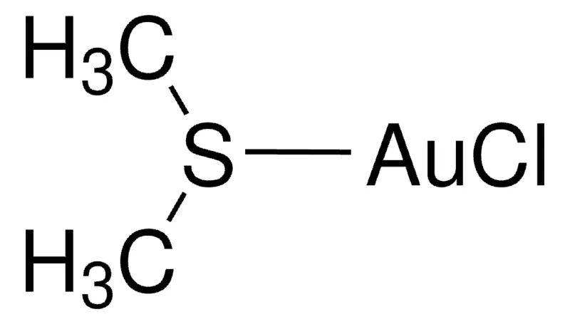 Sigma-Aldrich 氯(二甲基硫化)金(I)，粉末