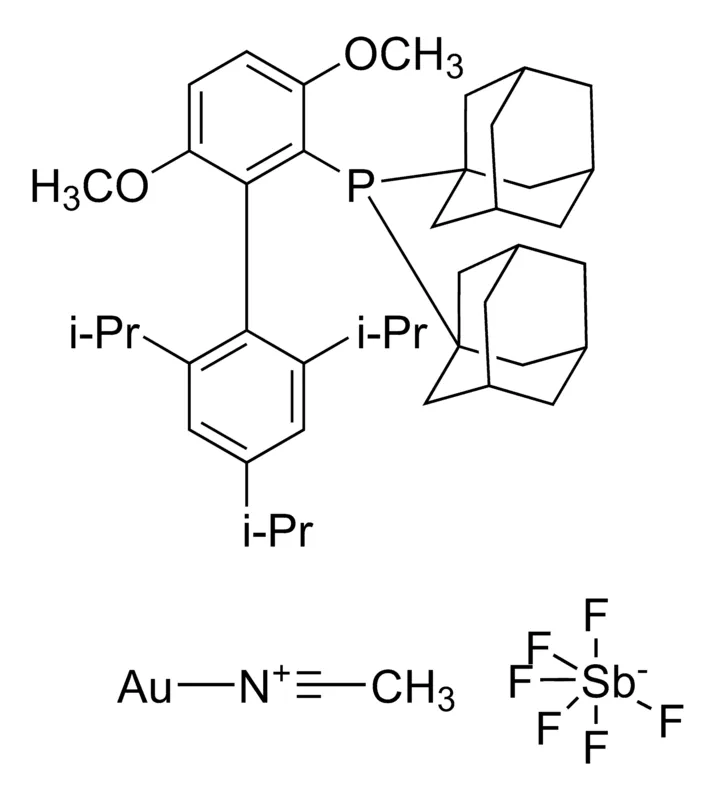 Sigma-Aldrich di-Ad-BrettPhos-AuNCMe SbF6，固体