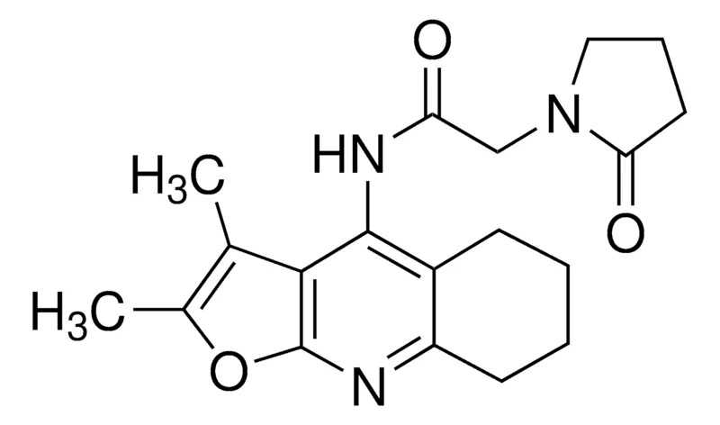 Sigma-Aldrich N-(2,3-Dimethyl-5,6,7,8-tetrahydrofuro[2,3-b]quinolin-4-yl)-2-(2-oxo-1-pyrrolidinyl)acetamide