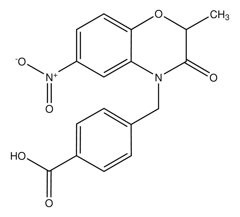 Sigma-Aldrich 4-((2,3-Dihydro-2-methyl-6-nitro-3-oxobenzo[b][1,4]oxazin-4-yl)methyl)benzoic acid