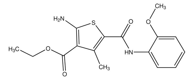 Sigma-Aldrich Ethyl 2-amino-5-(2-methoxyphenylcarbamoyl)-4-methylthiophene-3-carboxylate