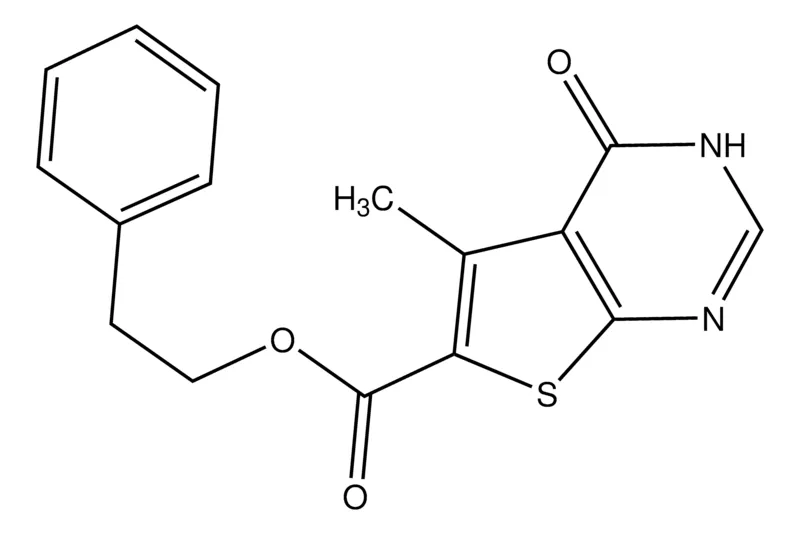 Sigma-Aldrich Phenethyl 5-methyl-4-oxo-3,4-dihydrothieno[2,3-d]pyrimidine-6-carboxylate