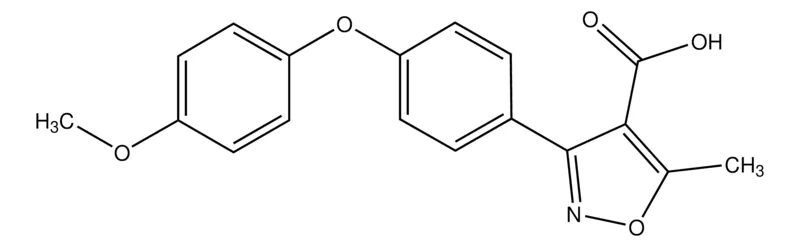 Sigma-Aldrich 3-(4-(4-Methoxyphenoxy)phenyl)-5-methylisoxazole-4-carboxylic acid