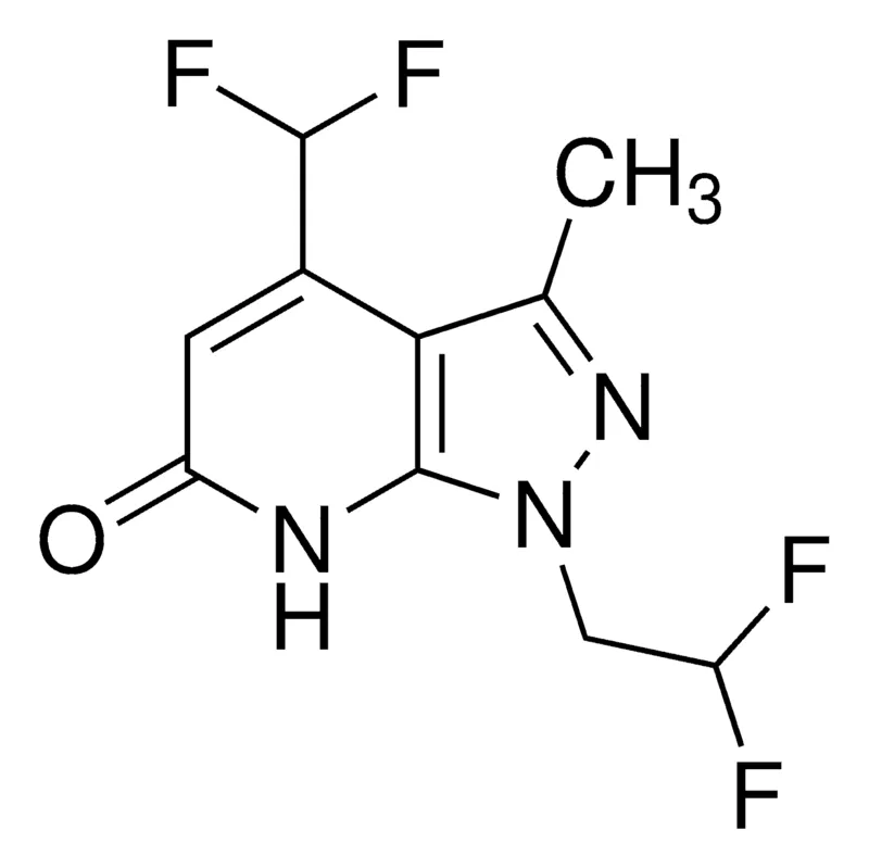 Sigma-Aldrich 1-(2,2-Difluoroethyl)-4-(difluoromethyl)-3-methyl-1,7-dihydro-6H-pyrazolo[3,4-b]pyridin-6-one
