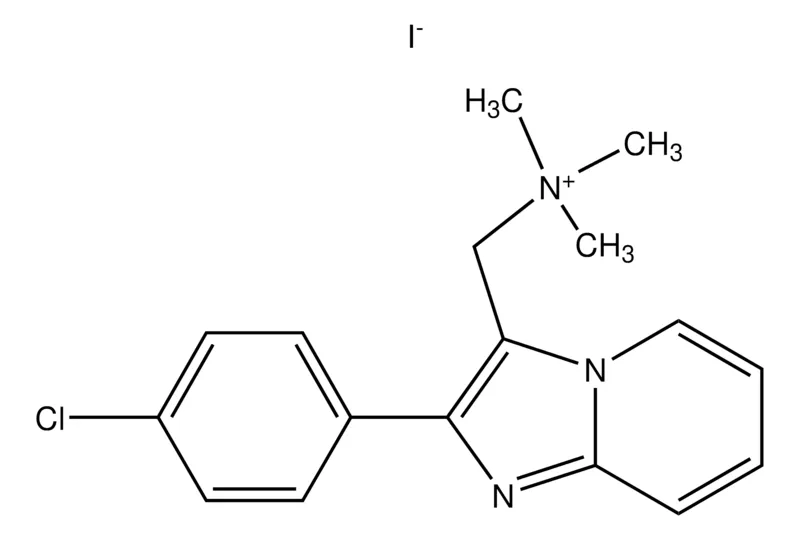 Sigma-Aldrich 1-(2-(4-ChloroPh)imidazo[1,2-a]pyridin-3-yl)-N,N,N-trimethylmethanaminium iodide