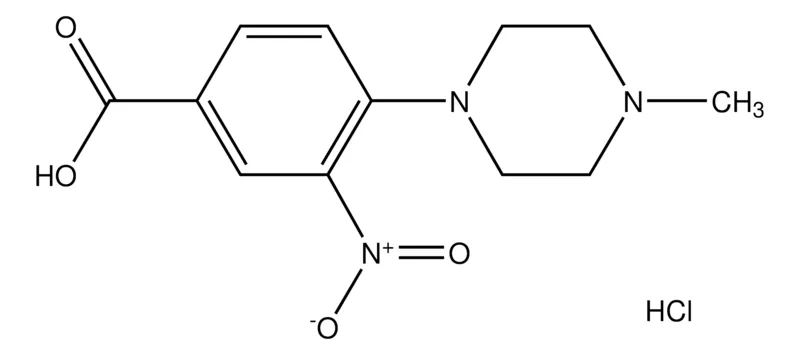 Sigma-Aldrich 4-(4-Methylpiperazin-1-yl)-3-nitrobenzoic acid hydrochloride