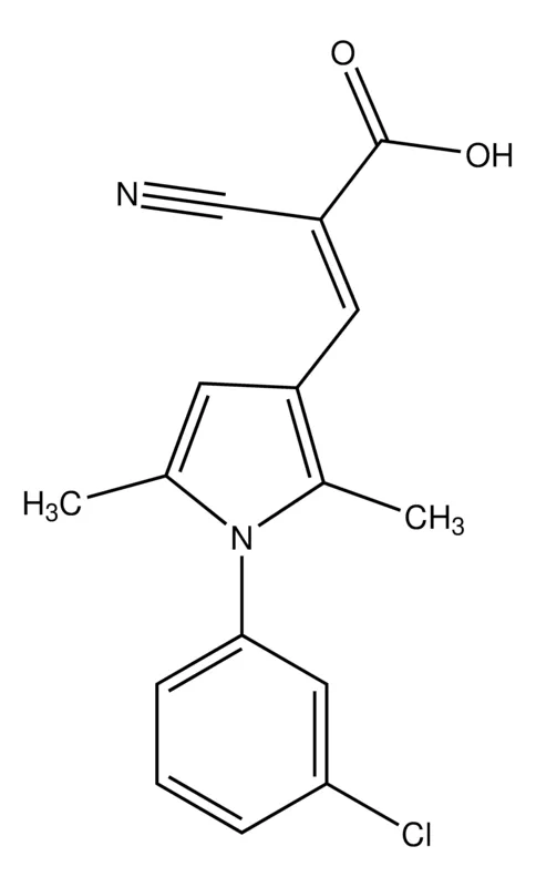 Sigma-Aldrich (2E)-3-[1-(3-Chlorophenyl)-2,5-dimethyl-1H-pyrrol-3-yl]-2-cyanoacrylic acid