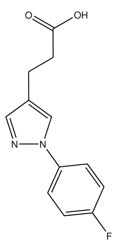 Sigma-Aldrich 3-(1-(4-Fluorophenyl)-1H-pyrazol-4-yl)propanoic acid