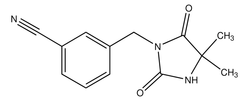 Sigma-Aldrich 3-((4,4-Dimethyl-2,5-dioxoimidazolidin-1-yl)methyl)benzonitrile