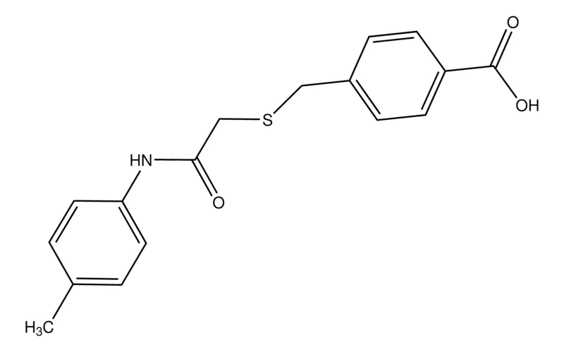 Sigma-Aldrich 4-[({2-[(4-Methylphenyl)amino]-2-oxoethyl}thio)methyl]benzoic acid