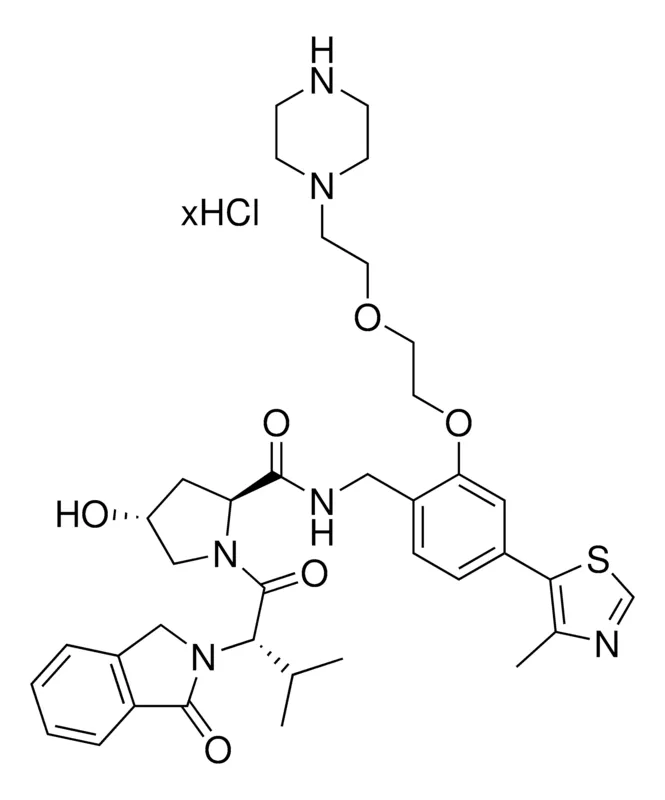 Sigma-Aldrich (S,R,S)-VL285 Phenol-PEG1-piperazine hydrochloride