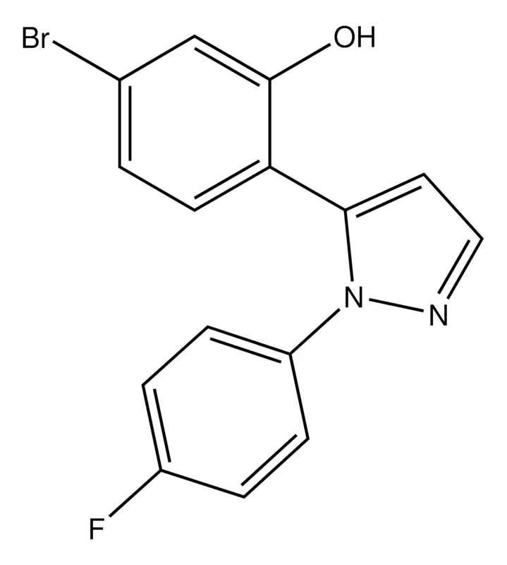 Sigma-Aldrich 5-Bromo-2-(1-(4-fluorophenyl)-1H-pyrazol-5-yl)phenol