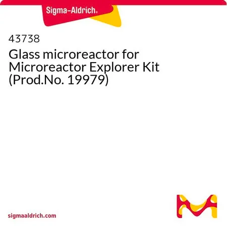 Sigma-Aldrich Glass microreactor for Microreactor Explorer Kit (Prod.No. 19979)