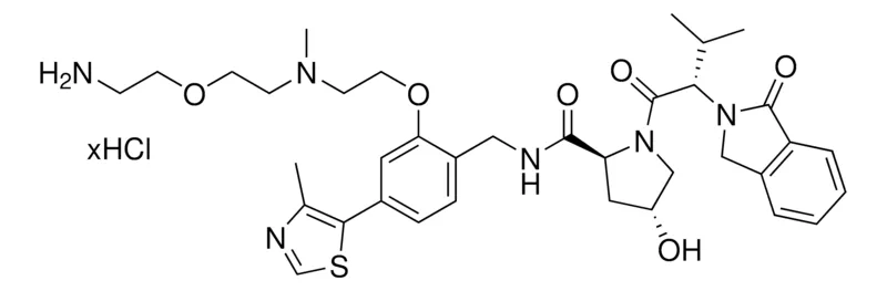 Sigma-Aldrich (S,R,S)-VL285 Phenol-methylamino-PEG1-NH2 hydrochloride