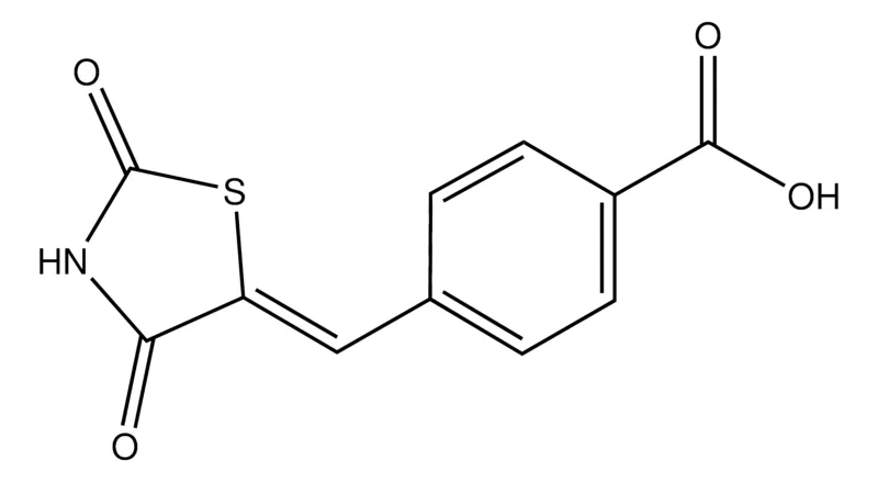 Sigma-Aldrich 4-[(2,4-Dioxo-1,3-thiazolidin-5-ylidene)methyl]benzoic acid