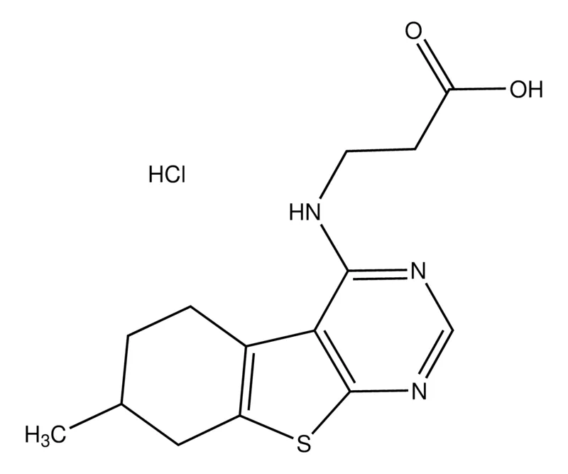 Sigma-Aldrich N-(7-Methyl-5,6,7,8-tetrahydrobenzothieno[2,3-d]pyrimidin-4-yl)-b-alanine HCl