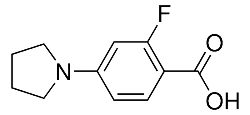 Sigma-Aldrich 2-Fluoro-4-(1-pyrrolidinyl)benzoic acid