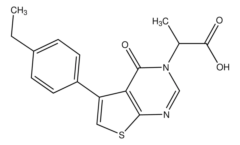 Sigma-Aldrich 2-[5-(4-Ethylphenyl)-4-oxothieno[2,3-d]pyrimidin-3(4H)-yl]propionic acid