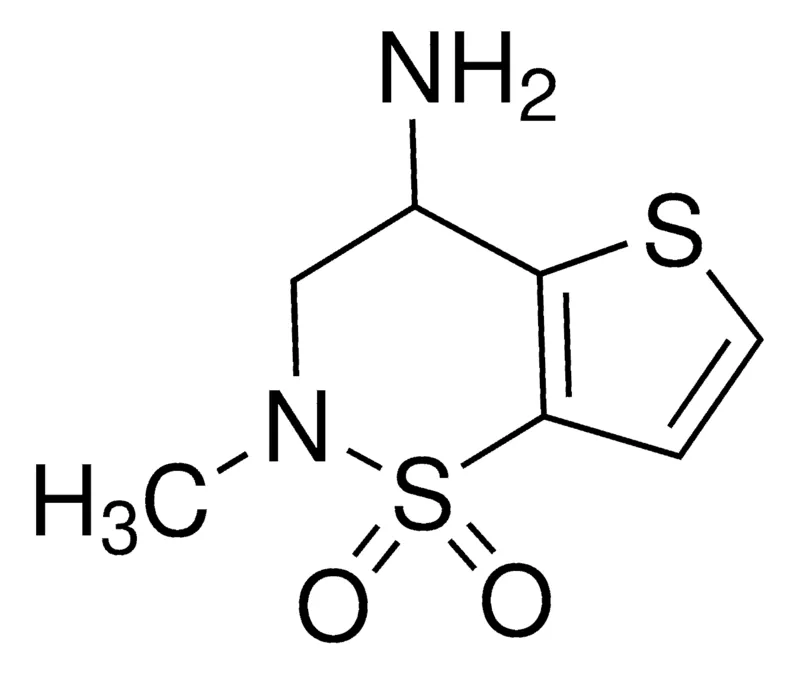 Sigma-Aldrich 2-Methyl-3,4-dihydro-2H-thieno[2,3-e][1,2]thiazin-4-amine 1,1-dioxide
