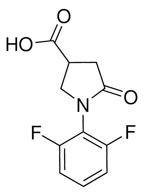 Sigma-Aldrich 1-(2,6-Difluorophenyl)-5-oxo-3-pyrrolidinecarboxylic acid