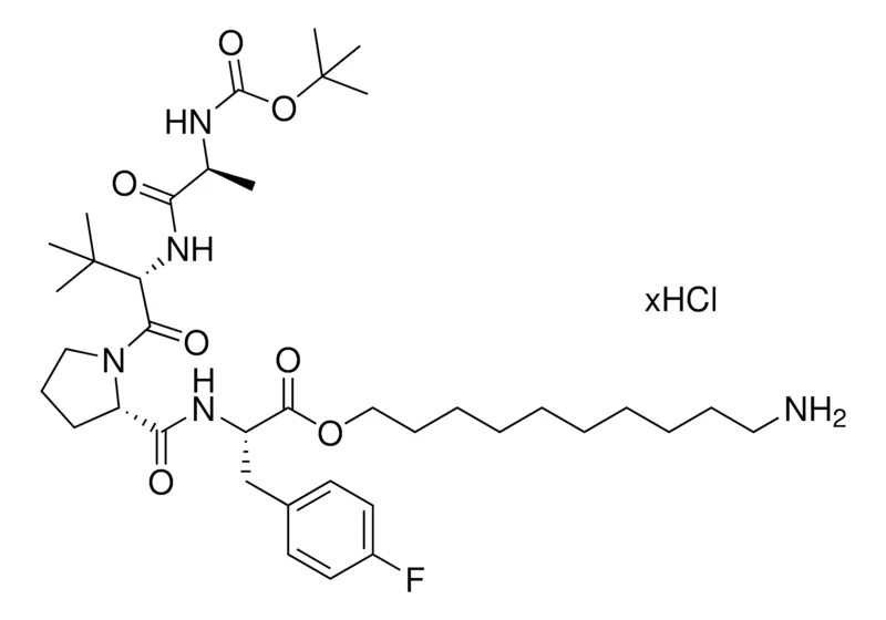 Sigma-Aldrich BocA1V1PF2-OC10-NH2 hydrochloride