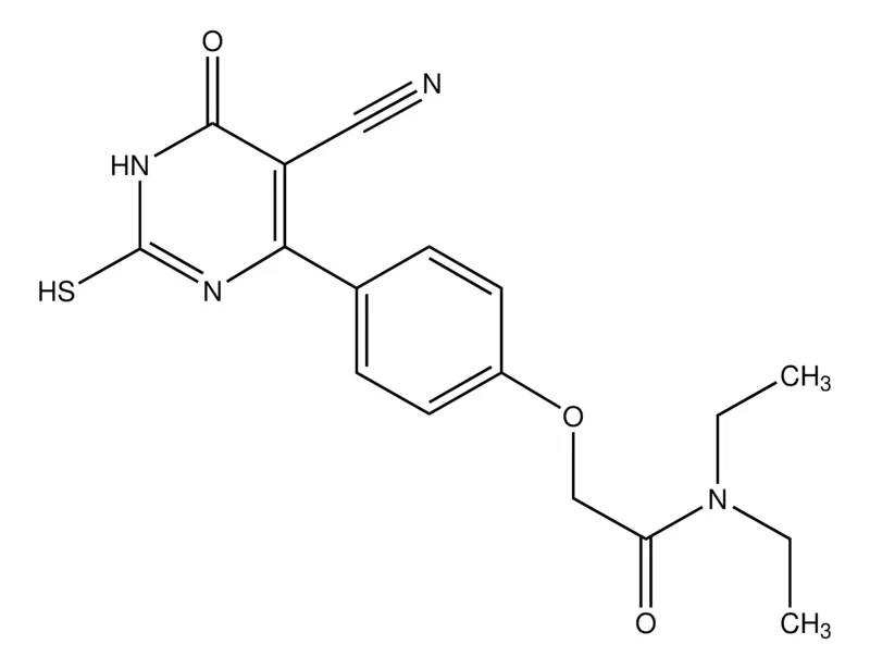 Sigma-Aldrich 2-(4-(5-CN-2-mercapto-6-oxo-1,6-dihydropyrimidin-4-yl)PhO)-N,N-diethylacetamide