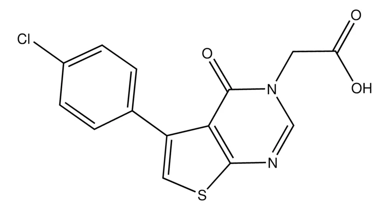 Sigma-Aldrich [5-(4-Chlorophenyl)-4-oxothieno[2,3-d]pyrimidin-3(4H)-yl]acetic acid