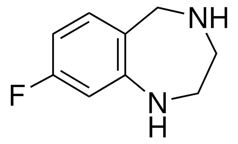 Sigma-Aldrich 8-Fluoro-2,3,4,5-tetrahydro-1H-1,4-benzodiazepine
