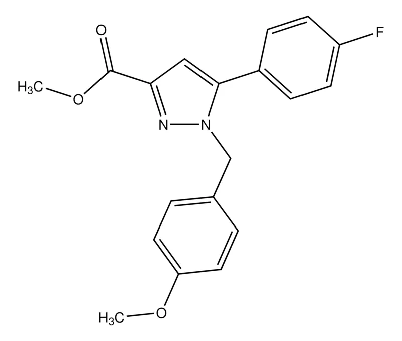 Sigma-Aldrich Methyl 1-(4-methoxybenzyl)-5-(4-fluorophenyl)-1H-pyrazole-3-carboxylate