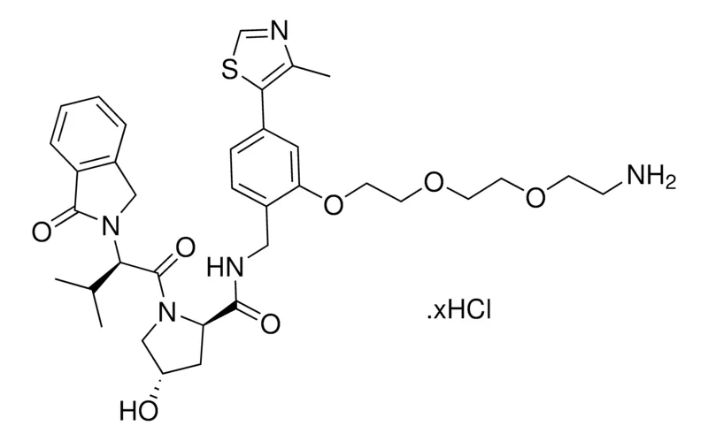Sigma-Aldrich (S,R,S)-VL285 Phenol-PEG2-NH2 hydrochloride