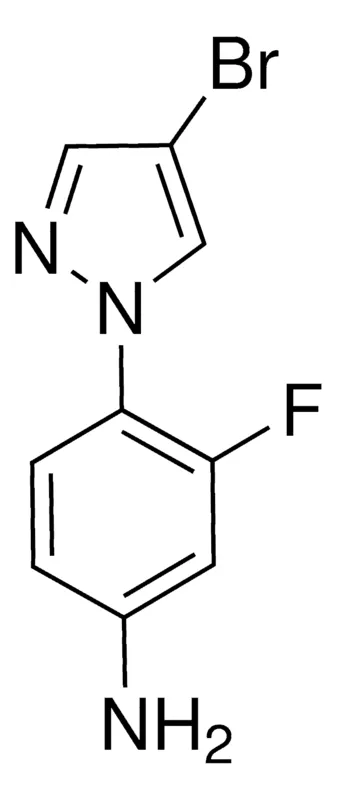 Sigma-Aldrich [4-(4-Bromo-1H-pyrazol-1-yl)-3-fluorophenyl]amine
