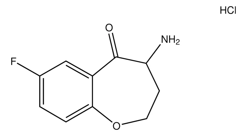 Sigma-Aldrich 4-Amino-7-fluoro-3,4-dihydrobenzo[b]oxepin-5(2H)-one hydrochloride