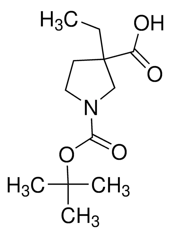 Sigma-Aldrich 1-(tert-Butoxycarbonyl)-3-ethyl-3-pyrrolidinecarboxylic acid