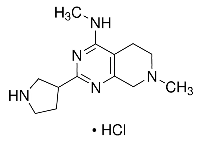Sigma-Aldrich Methyl-(7-methyl-2-pyrrolidin-3-yl-5,6,7,8-tetrahydro-pyrido[3,4-d]pyrimidin-4-yl)-amine hydrochloride