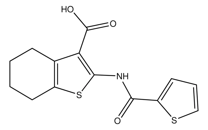 Sigma-Aldrich 2-(Thiophene-2-carboxamido)-4,5,6,7-tetrahydrobenzothiophene-3-carboxylic acid