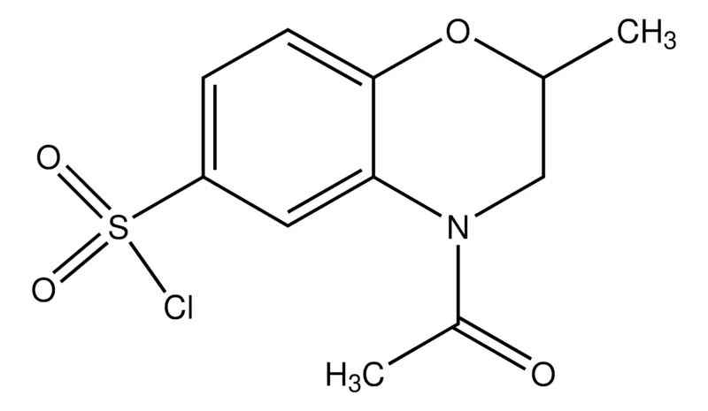 Sigma-Aldrich 4-Acetyl-2-methyl-3,4-dihydro-2H-benzo[b][1,4]oxazine-6-sulfonyl chloride