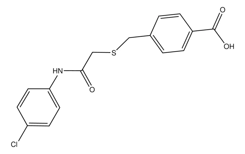 Sigma-Aldrich 4-[({2-[(4-Chlorophenyl)amino]-2-oxoethyl}thio)methyl]benzoic acid