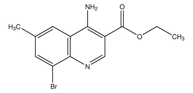 Sigma-Aldrich 4-Amino-8-bromo-6-methylquinoline-3-carboxylic acid ethyl ester