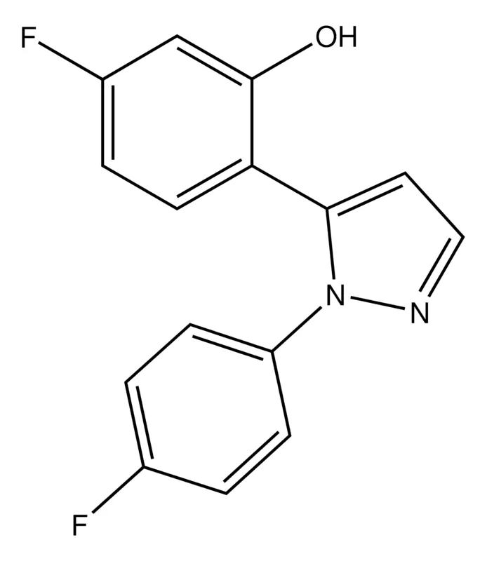 Sigma-Aldrich 5-Fluoro-2-(1-(4-fluorophenyl)-1H-pyrazol-5-yl)phenol