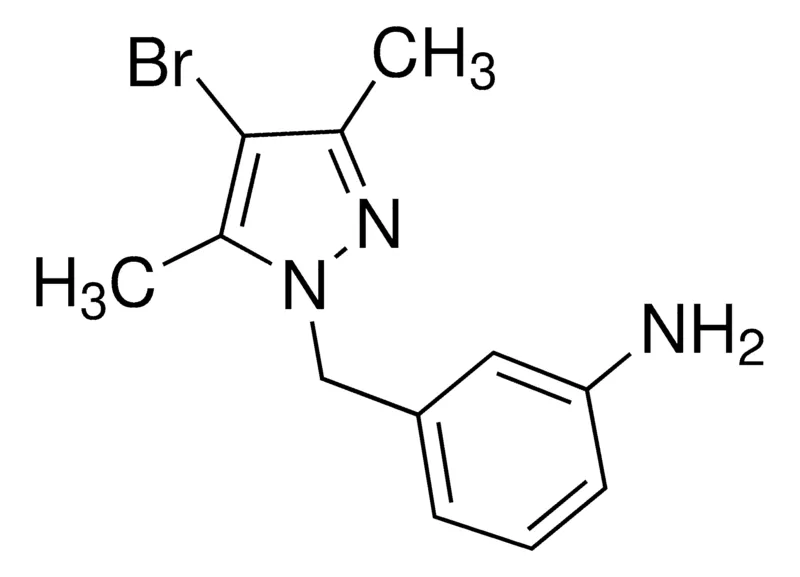 Sigma-Aldrich 3-((4-Bromo-3,5-dimethyl-1H-pyrazol-1-yl)methyl)aniline